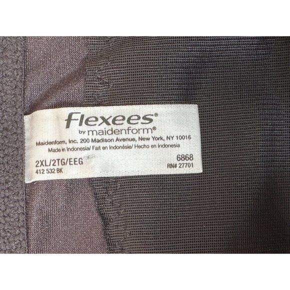 Maidenform New Black Floral Jacquard Waistnipper Size 2XL NWT - Picture 8 of 16